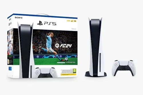 PlayStation 5 Console with EA Sports FC 24 Bundle