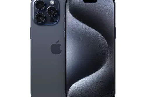 Apple iPhone 15 Pro Max, iOS, 6.7", 5G, SIM Free, 512GB, Blue Titanium