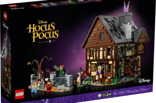 AUTO WIN-Lego Disney Hocus Pocus: The Sanderson Sisters' Cottage