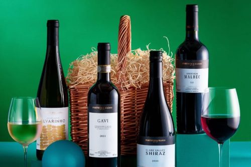 AUTO WIN - FORTNUM AND MASON The Wine Quartet Wicker - 12/11