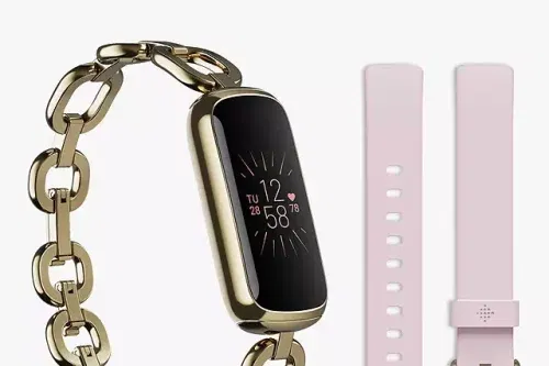 AUTO WIN - Fitbit Luxe SE, Fitness and Wellness Tracker, Soft Gold - 07/12
