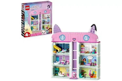 AUTO WIN-LEGO Gabby's Dollhouse Toy Playset with 4 Figures 10788