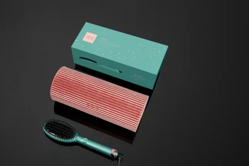 GHD GLIDE HOT BRUSH IN ALLURING JADE - 14/11