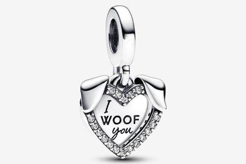 AUTO WIN - Pandora Heart & Dog Double Dangle Charm - 17/11