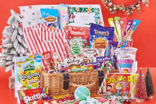 AUTO WIN - HUGE CHRISTMAS SWEET & CHOCOLATE HAMPER