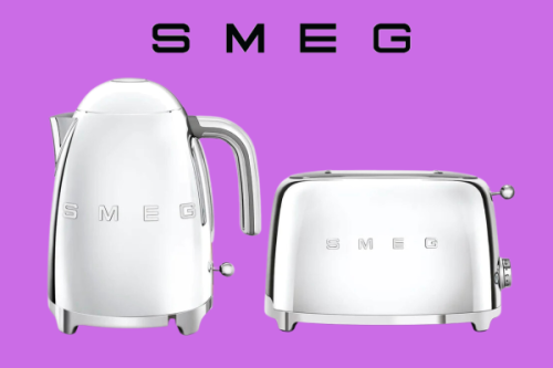 AUTO WIN-SMEG KETTLE AND TOASTER - CHROME #2