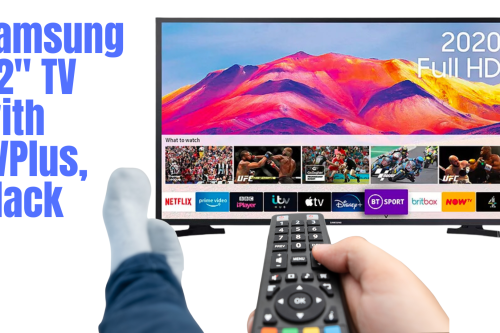 Samsung 32 inch with TVPlus, Black