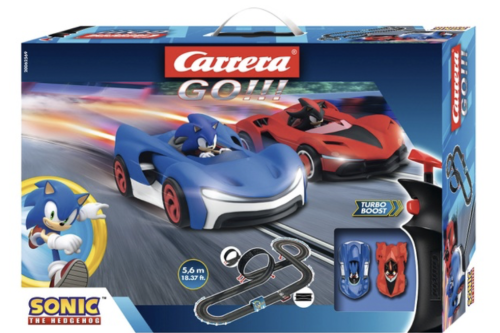 AUTO WIN - Carrera Go!!! - Sonic the Hedgehog 5.6m Racetrack 1:43 Scale - 09/11