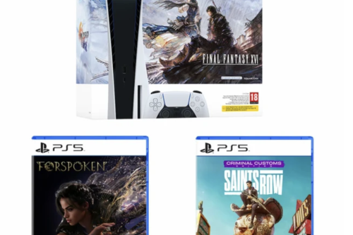 PLAYSTATION 5 FINAL FANTASY XVI BUNDLE + FORSPOKEN + SAINTS ROW