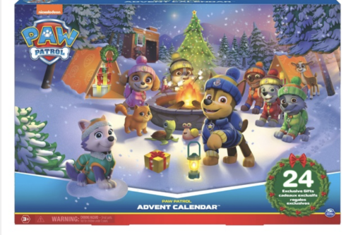 AUTO WIN - PAW Patrol: 2023 Advent Calendar with 24 Surprise Toys - 12/11