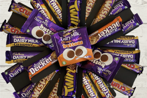 QUICK AUTO WIN - Black Cadburys Assorted Chocolate Explosion Reveal Box