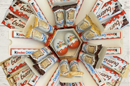 QUICK AUTO WIN - White Kinder Chocolate Explosion Reveal Box