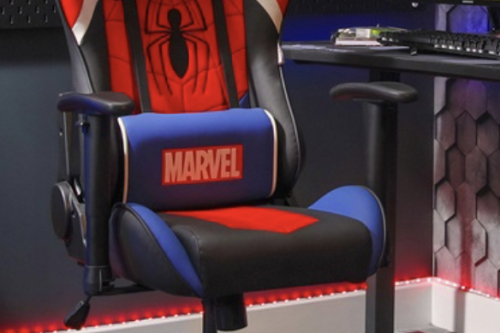 AUTO WIN - X Rocker Marvel Champion Spider-Man Junior Office Gaming Chair - 04/12