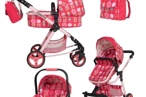AUTO WIN-Cosatto Giggle Quad Fairy Garden Kids Toy Pram