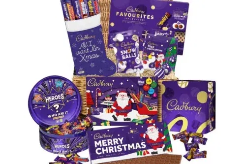 QUICK AUTO WIN - CADBURY ULTIMATE CHRISTMAS CHOCOLATE HAMPER BASKET