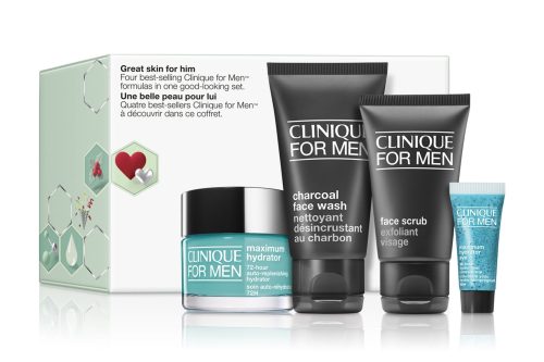 AUTO WIN - Clinique Great Skin For Him: Men’s Skincare Gift Set -15/11