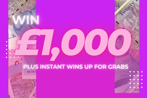 WIN £1000 JACKPOT PLUS  INSTANT WINS UP FOR GRABS #3