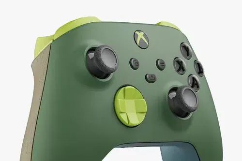 AUTO WIN - Xbox Wireless Controller, Remix Special Edition, Green/Multi - 06/01