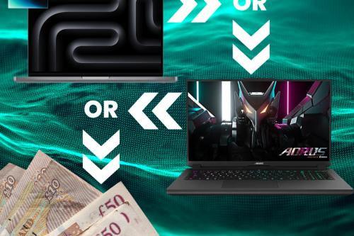 MACBOOK PRO 14″ OR GIGABYTE 4080 GAMING LAPTOP OR £2000 CASH!!