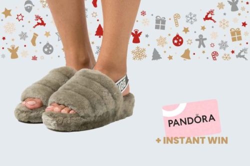 11th CHRISTMAS ADVENT CALENDAR- WIN UGG Fluff Yeah Slingback Slippers, Black + FIND THE INSTANT WIN