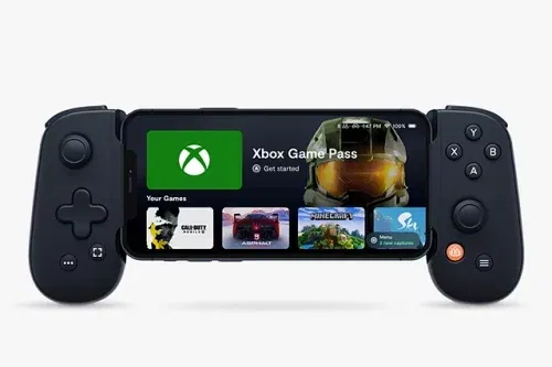 AUTO WIN - Backbone One Mobile Gaming Controller for iPhone, Black - 20/01