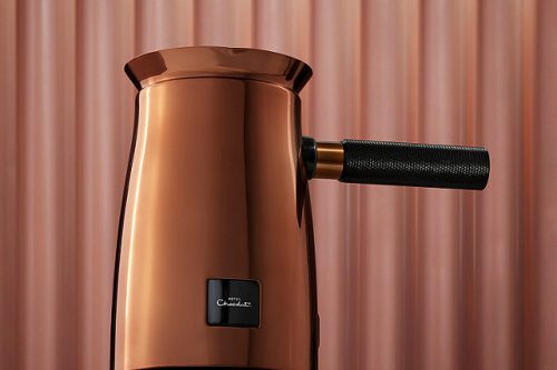 AUTO WIN-Hotel Chocolat Velvetiser & 2x Podcups, Copper