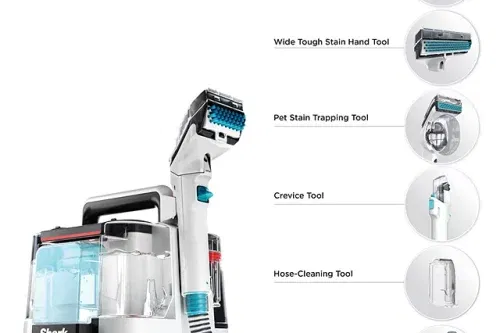 Shark StainStriker Pet Carpet Cleaner, Rotator White - 09/01