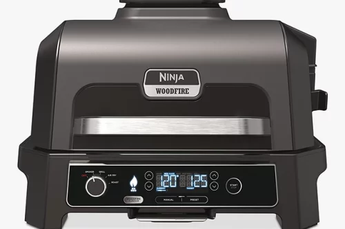 Ninja Woodfire Pro XL Electric BBQ Grill & Smoker, Black