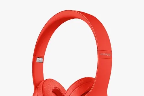Beats Solo³ Wireless Bluetooth On-Ear Headphones with Mic/Remote, Red - 10/01