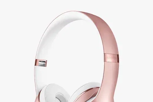 AUTO WIN - Beats Solo³ Wireless Bluetooth On-Ear Headphones with Mic/Remote, Rose Gold - 15/01