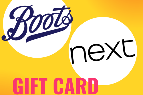 AUTO WIN - WIN A £50 BOOTS & £50 NEXT GIFT CARD - 08/01