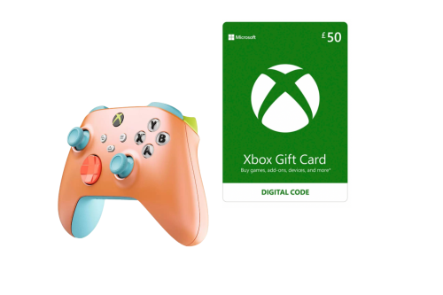 AUTO WIN - Xbox Wireless Controller - Sunkissed Vibes OPI Special Edn & £50 XBOX TOP UP - 17/01