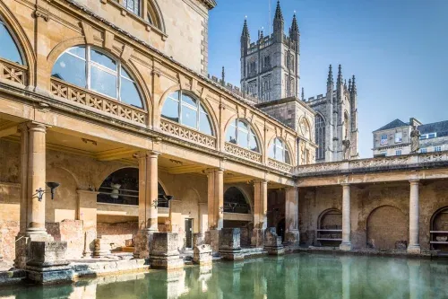 Roman Baths and Afternoon Tea at the 5* Royal Crescent Hotel for Two - 10/01