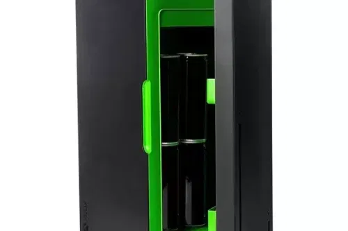 AUTO WIN-XBOX Series X Replica Drinks Cooler - 10 litres, Black & Green
