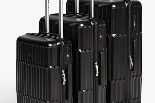 Tampa 4-Wheel Hard Shell Suitcase, Set of 3