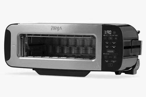 Ninja ST200UK Foodi 3-in-1 Toaster, Grill & Panini Press, Black
