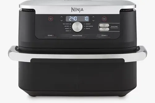 LATE NIGHT- AUTO WIN-Ninja Foodi FlexDrawer Dual AF500UK Air Fryer, 10.4L, Black