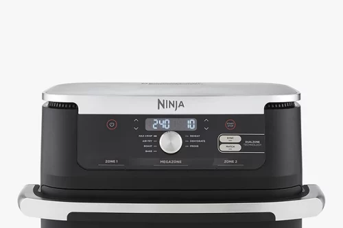 Ninja Foodi FlexDrawer Dual AF500UK Air Fryer, 10.4L, Black