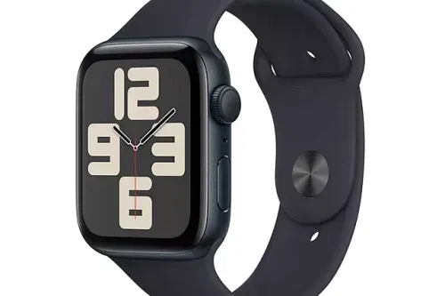 AUTO WIN-Apple Watch SE (2023) GPS, 44mm, Sport Band, Medium-Large, Midnight
