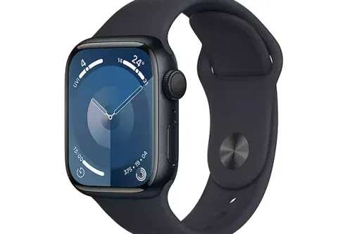 AUTO WIN-APPLE Watch Series 9 – 45 mm Midnight Aluminium Case with Midnight Sport Band