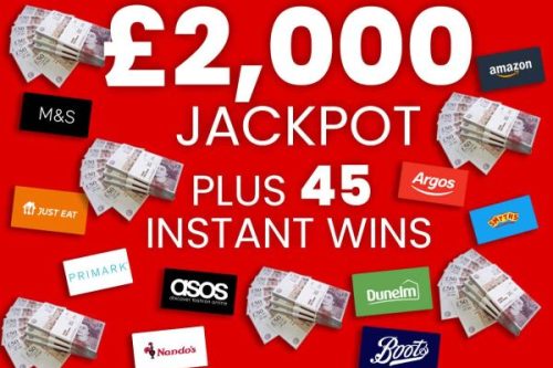AUTO WIN £2,000 JACKPOT PLUS 45 INSTANT WINS UP FOR GRABS #5