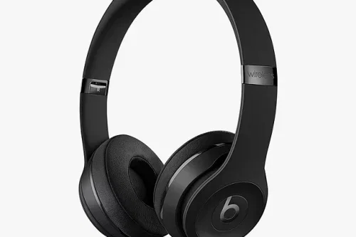 Beats Solo³ Wireless Bluetooth On-Ear Headphones with Mic/Remote, Black
