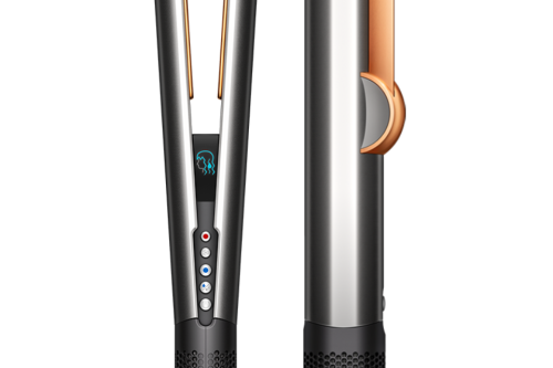 Dyson Airstrait straightener in Nickel/Copper