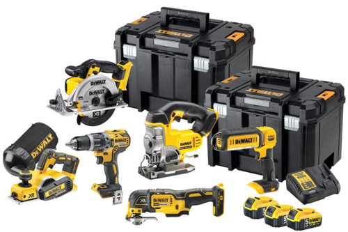 DeWalt DCK665P3T 18V XR Cordless 6pc Kit with 3x 5.0Ah Batteries-26/02
