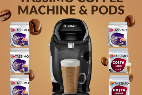 AUTO WIN - TASSIMO Coffee Machine & Pods