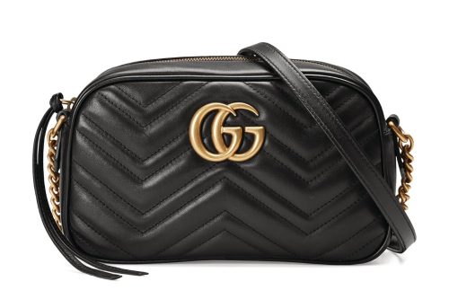 GUCCI GG MARMONT SMALL MATELASSÉ SHOULDER BAG
