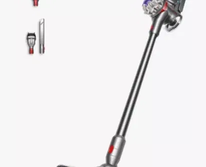 Dyson V8 Cordless Vacuum Cleaner, Silver/Nickel