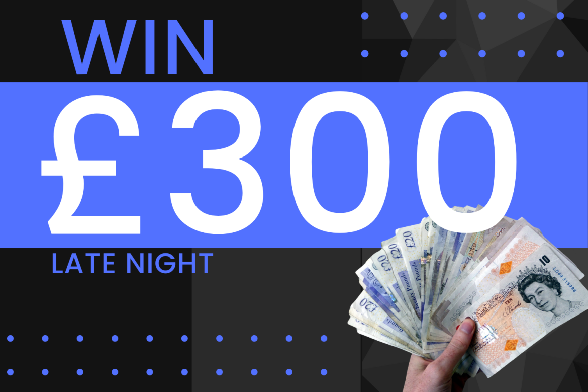 LATE NIGHT AUTO WIN WIN £300 CASH 28/04 Competition Fox