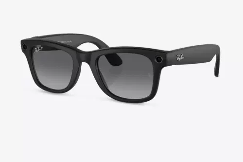 RAY-BAN Ray-Ban Meta RW4006 Wayfarer acetate sunglasses-AUTO WIN