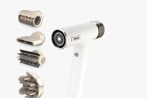 Shark HD352UK SpeedStyle RapidGloss Finisher & High-Velocity Hair Dryer with Storage Bag, Silk- 01/05